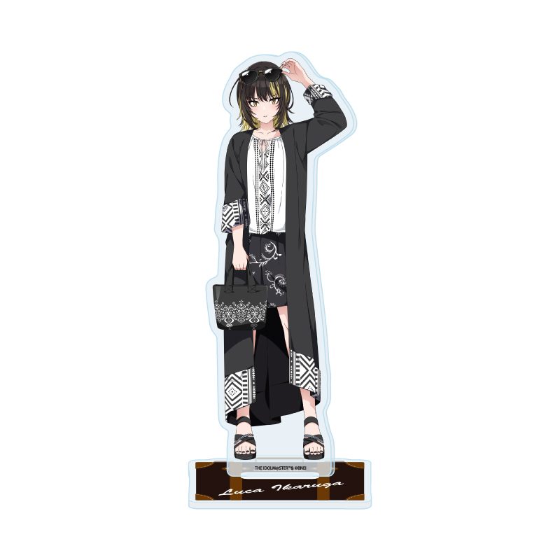 アクリルスタンド アイドルマスター シャイニーカラーズ 16 斑鳩ルカ おでかけVer.(描き下ろしイラスト) (Acrylic Stand "The Idolmaster Shiny Colors" 16 Ikaruga Luca Outing Ver. (Original Illustration))