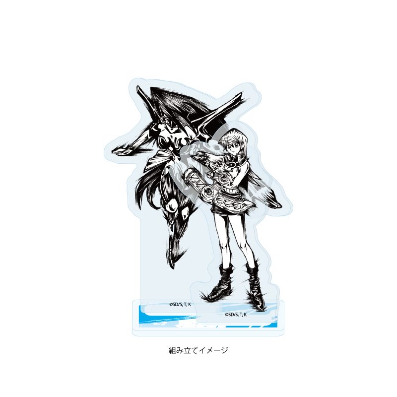 アクリルスタンドプレート 遊☆戯☆王デュエルモンスターズGX 07 天上院明日香(墨絵イラスト) (Acrylic Stand Plate "Yu-Gi-Oh! Duel Monsters GX" 07 Rhodes Alexis (Sumie Illustration))