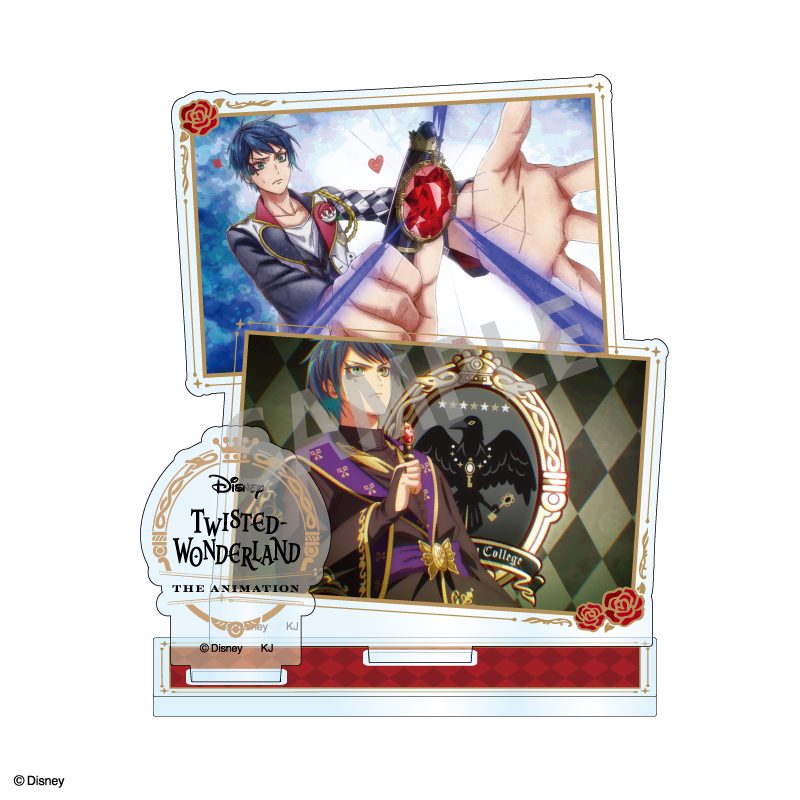 ディズニー ツイステッドワンダーランド ザ アニメーション 名場面アクリルスタンド デュース・スペード ("Disney Twisted Wonderland the Animation" Best Scenes Acrylic Stand Deuce Spade)