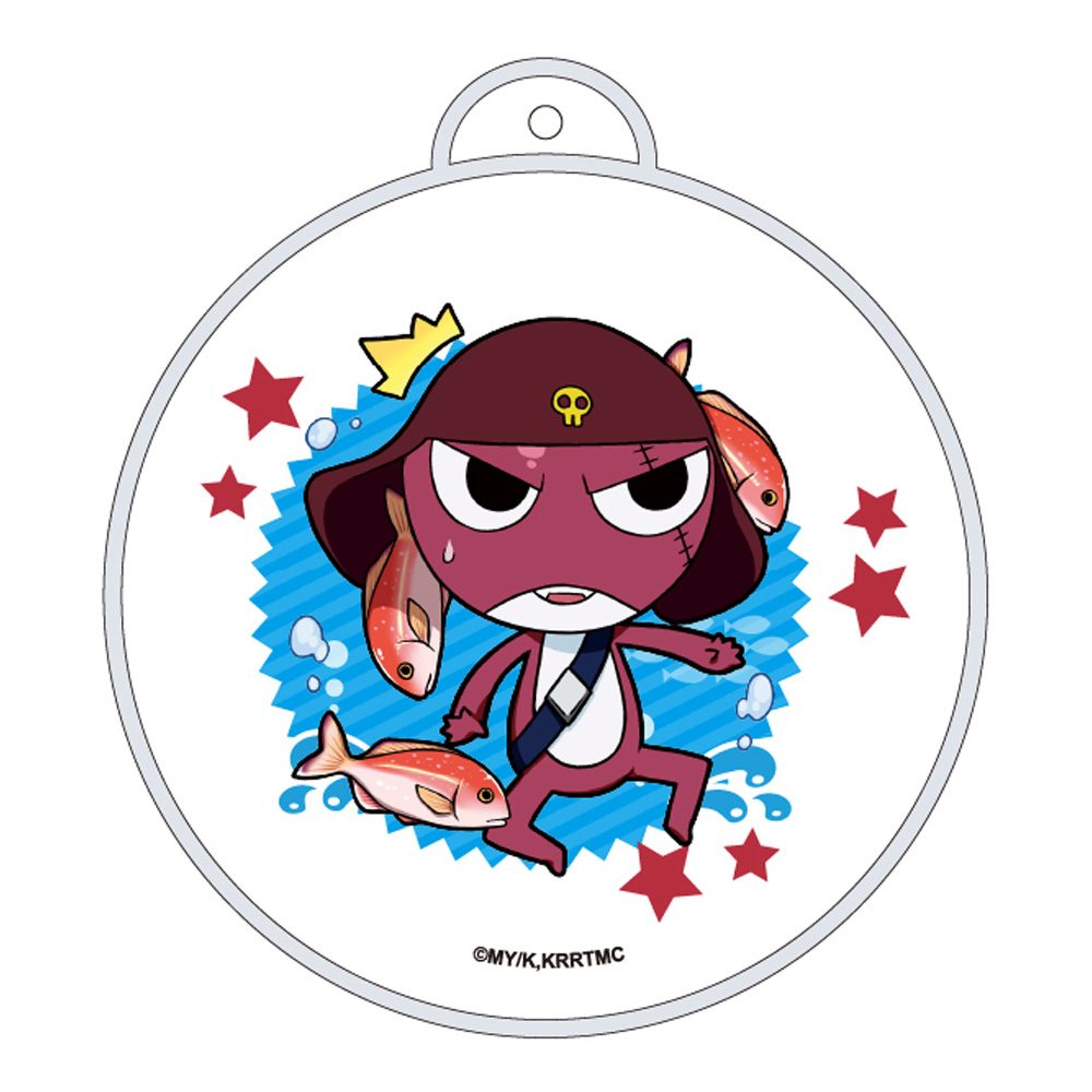 ケロロ軍曹 ぷかぷかバルーンキーホルダー ギロロ ("Sgt. Frog" Pukapuka Balloon Key Chain Giroro)