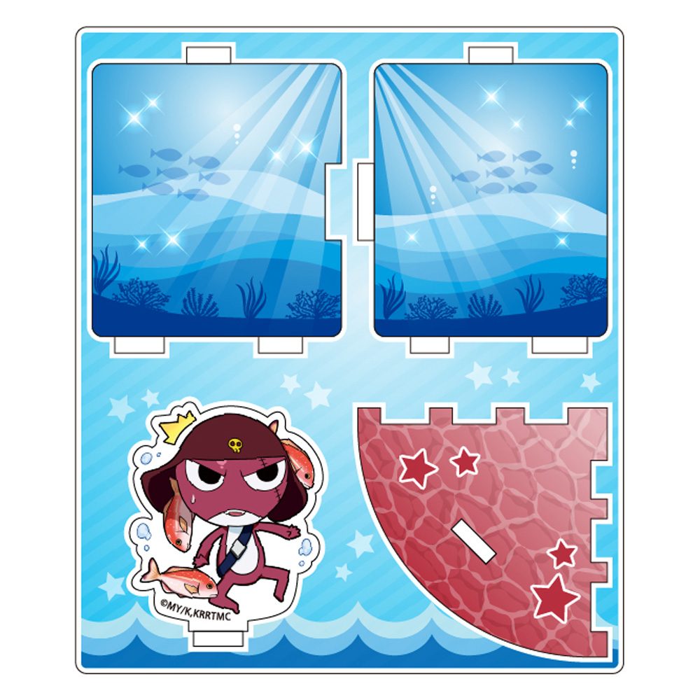ケロロ軍曹 スタックアクリルスタンド ギロロ ("Sgt. Frog" Stack Acrylic Stand Giroro)