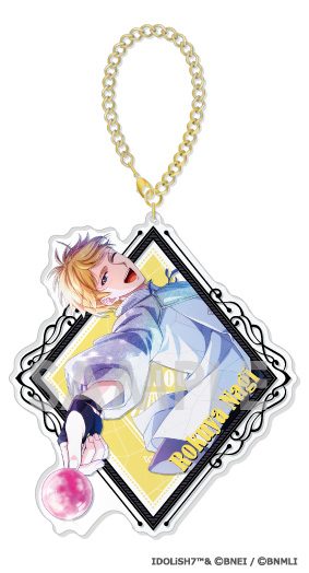 アイドリッシュセブン きゃらふぃーゆアクリルキーホルダー Vol.3 F 六弥ナギ ("IDOLiSH7" Chara-feuille Acrylic Key Chain Vol. 3 F Rokuya Nagi)