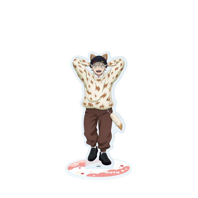 アクリルスタンド ブラッククローバー 23 アスタ ケモミミカチューシャVer.(描き下ろしイラスト) (Acrylic Stand "Black Clover" 23 Asta Kemomimi Katyusha Ver. (Original Illustration))