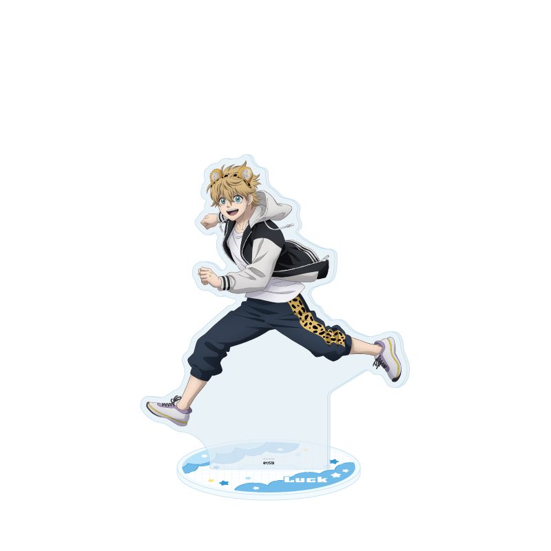 アクリルスタンド ブラッククローバー 27 ラック ケモミミカチューシャVer.(描き下ろしイラスト) (Acrylic Stand "Black Clover" 27 Luck Kemomimi Katyusha Ver. (Original Illustration))