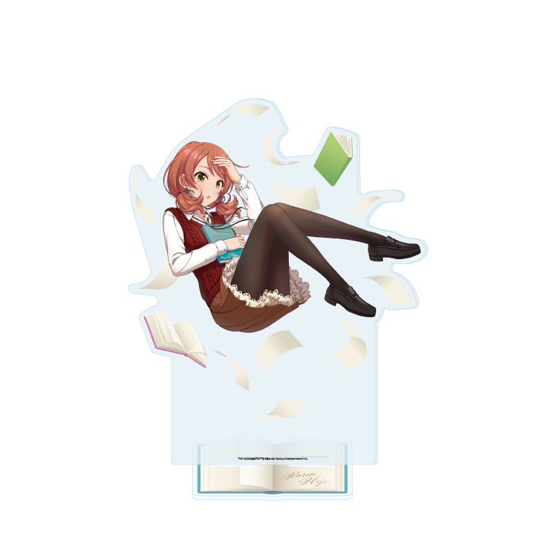 デカアクリルスタンド アイドルマスター シンデレラガールズ 08 北条加蓮 BookWorld!Ver.(描き下ろしイラスト) (Deka Acrylic Stand "The Idolmaster Cinderella Girls" 08 Hojo Karen BookWorld! Ver. (Original Illustration))
