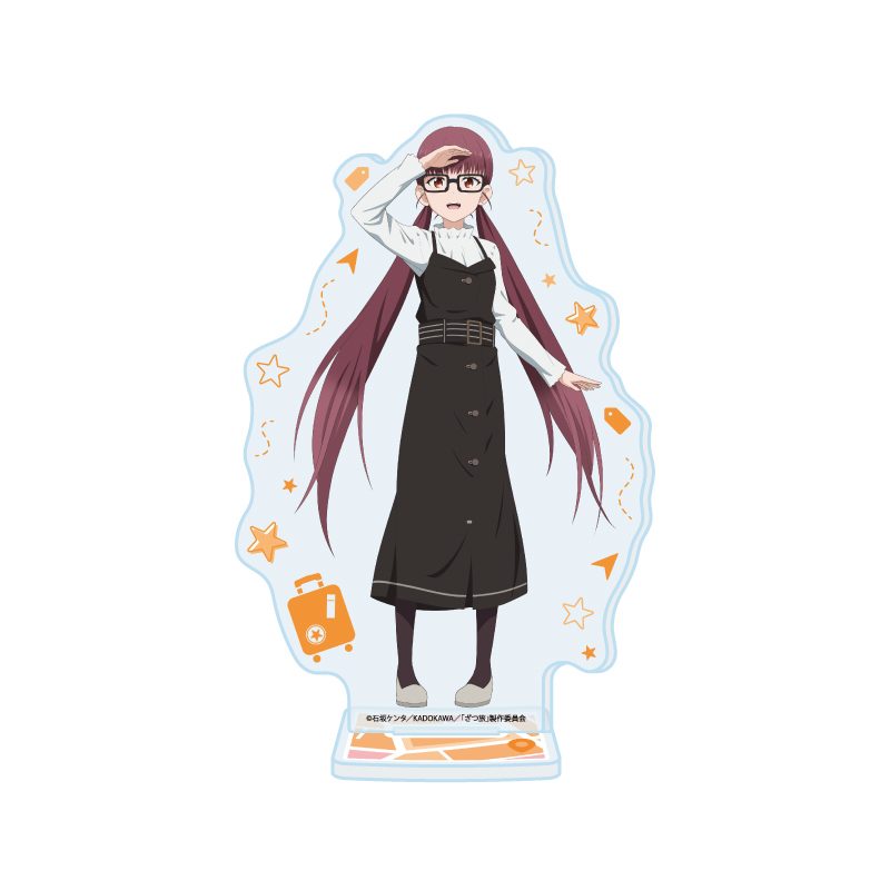 アクリルスタンド ざつ旅-That's Journey- 08 鵜木ゆい(公式イラスト) (Acrylic Stand "Zatsu Tabi: That's Journey" 08 Unoki Yui (Official Illustration))
