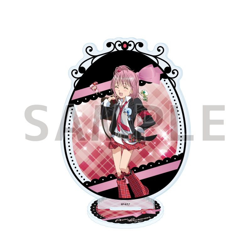 アクリルスタンド しゅごキャラ! 19 日奈森あむ&ラン&ミキ&スゥ(公式イラスト) (Acrylic Stand "Shugo Chara!" 19 Hinamori Amu & Ran & Miki & Su (Official Illustration))
