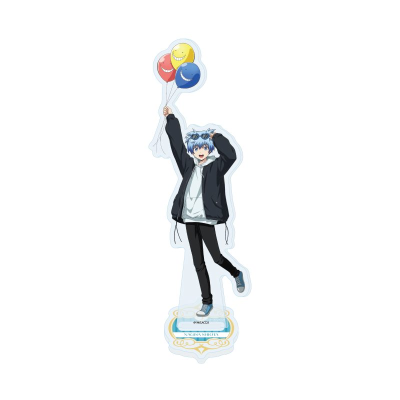 アクリルスタンド 暗殺教室 02 潮田渚 遊園地Ver.(描き下ろしイラスト) (Acrylic Stand "Assassination Classroom" 02 Shiota Nagisa Amusement Park Ver. (Original Illustration))