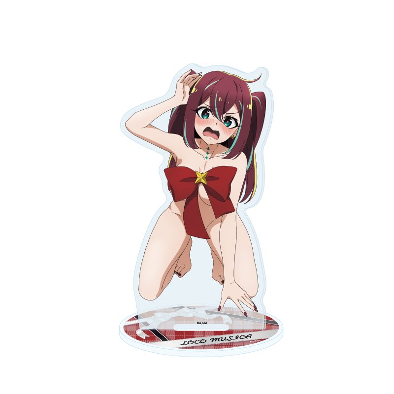 アクリルスタンド 魔法少女にあこがれて 09 ロコムジカ(衣装差分)(描き下ろしイラスト) (Acrylic Stand "Gushing Over Magical Girls" 09 Loco Musica (Costume Difference) (Original Illustration))