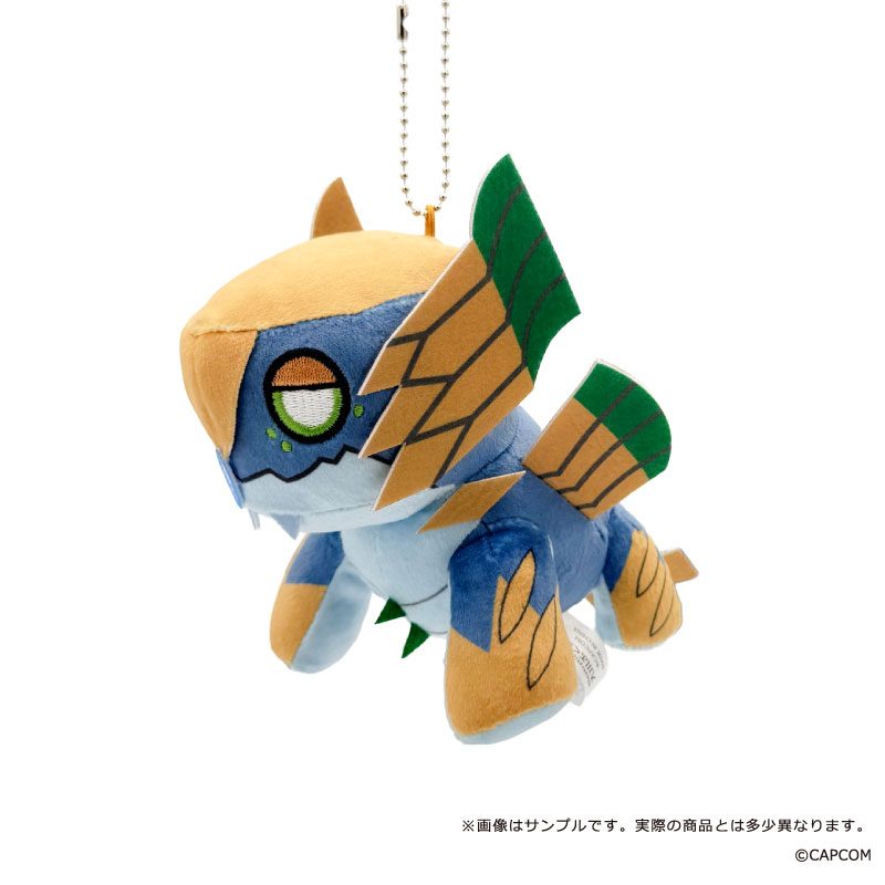 モンスターハンターワイルズ×ぶくぶ ぬいぐるみマスコット ジン・ダハド ("Monster Hunter Wilds" x Bkub Plush Mascot Jin Dahaad)
