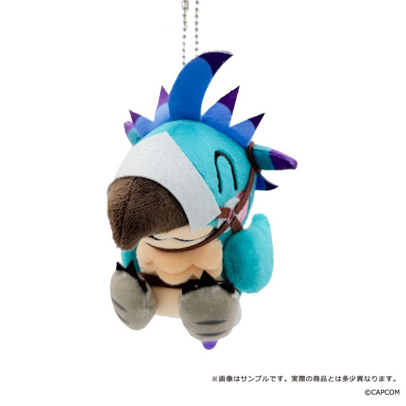 モンスターハンターワイルズ×ぶくぶ ぬいぐるみマスコット セクレト ("Monster Hunter Wilds" x Bkub Plush Mascot Seikret)