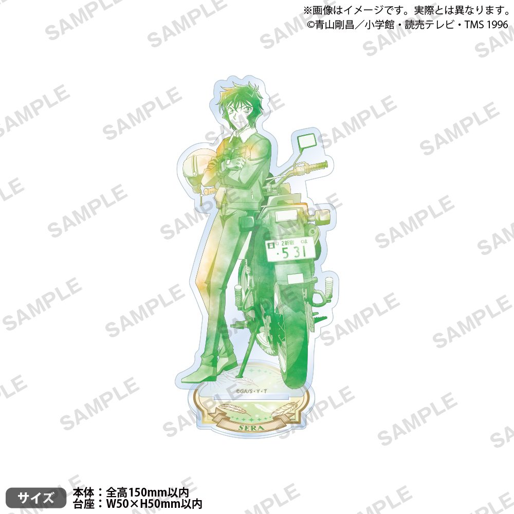名探偵コナン キャンバス風アクリルスタンド Water Color Ver. 世良真純 ("Detective Conan" Canvas Style Acrylic Stand Water Color Ver. Sera Masumi)