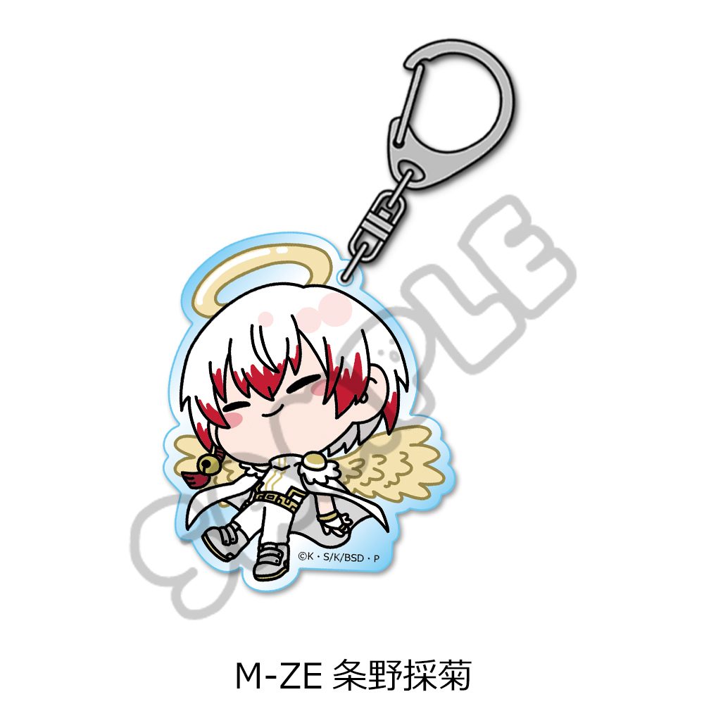 文豪ストレイドッグス 第6弾 アクリルキーホルダー Mocho-ZE 条野採菊 ("Bungo Stray Dogs" Vol. 6 Acrylic Key Chain Mocho-ZE Jono Saigiku)