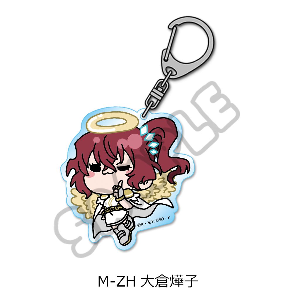 文豪ストレイドッグス 第6弾 アクリルキーホルダー Mocho-ZH 大倉燁子 ("Bungo Stray Dogs" Vol. 6 Acrylic Key Chain Mocho-ZH Okura Teruko)