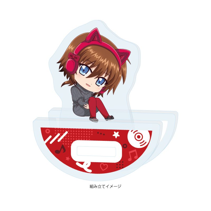 ゆらゆらアクリルスタンド 魔法少女リリカルなのはシリーズ 05 シュテル(ミニキャライラスト) (Yurayura Acrylic Stand "Magical Girl Lyrical Nanoha" Series 05 Stern (Mini Character Illustration))