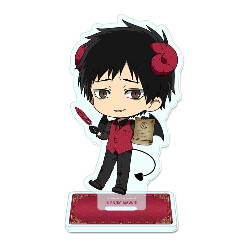デュラララ!!×2 ぷちちょこアクリルスタンド 折原臨也 悪魔 ("Durarara!!x2" Puchichoko Acrylic Stand Orihara Izaya Devil)