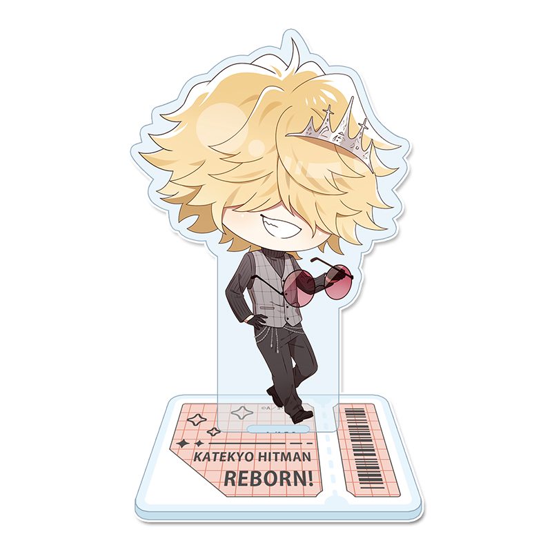 家庭教師ヒットマンREBORN! ぷちちょこアクリルスタンド ベルフェゴール メガネ&スーツVer. ("Reborn!" Puchichoko Acrylic Stand Belphegor Glasses & Suit Ver.)