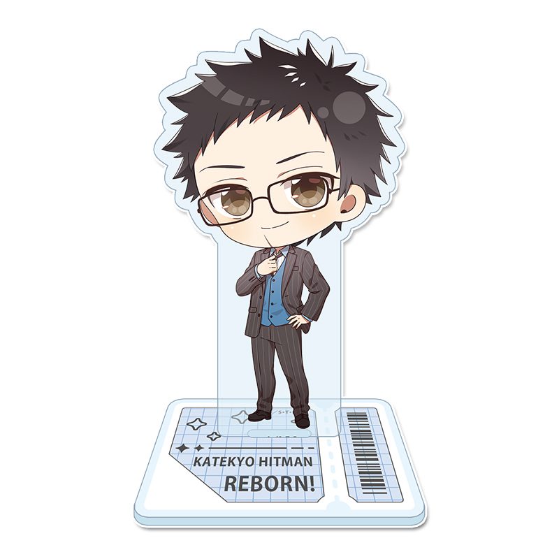 家庭教師ヒットマンREBORN! ぷちちょこアクリルスタンド 山本武 メガネ&スーツVer. ("Reborn!" Puchichoko Acrylic Stand Yamamoto Takeshi Glasses & Suit Ver.)