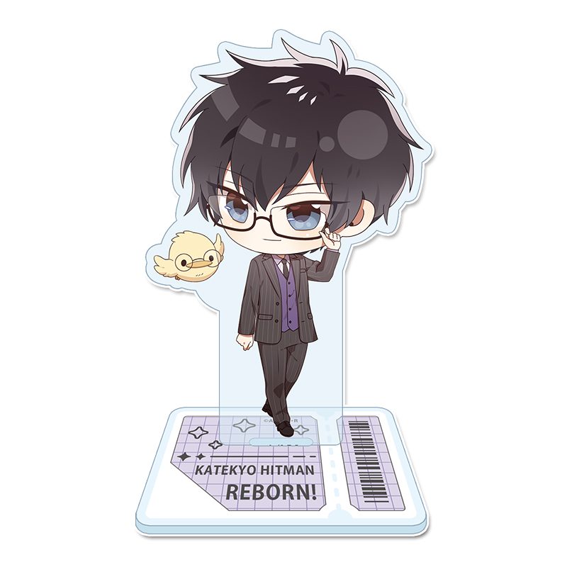 家庭教師ヒットマンREBORN! ぷちちょこアクリルスタンド 雲雀恭弥 メガネ&スーツVer. ("Reborn!" Puchichoko Acrylic Stand Hibari Kyoya Glasses & Suit Ver.)