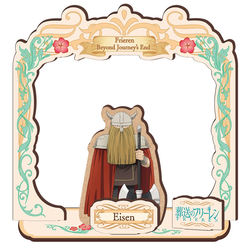 葬送のフリーレン 木製キャラスタンド アイゼン ("Frieren: Beyond Journey's End" Wooden Chara Stand Eisen)