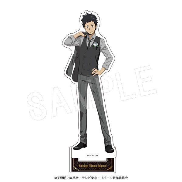 家庭教師ヒットマンREBORN! アクリルフィギュアスタンド 黒スーツVer. 山本武 ("Reborn!" Acrylic Figure Stand Black Suit Ver. Yamamoto Takeshi)