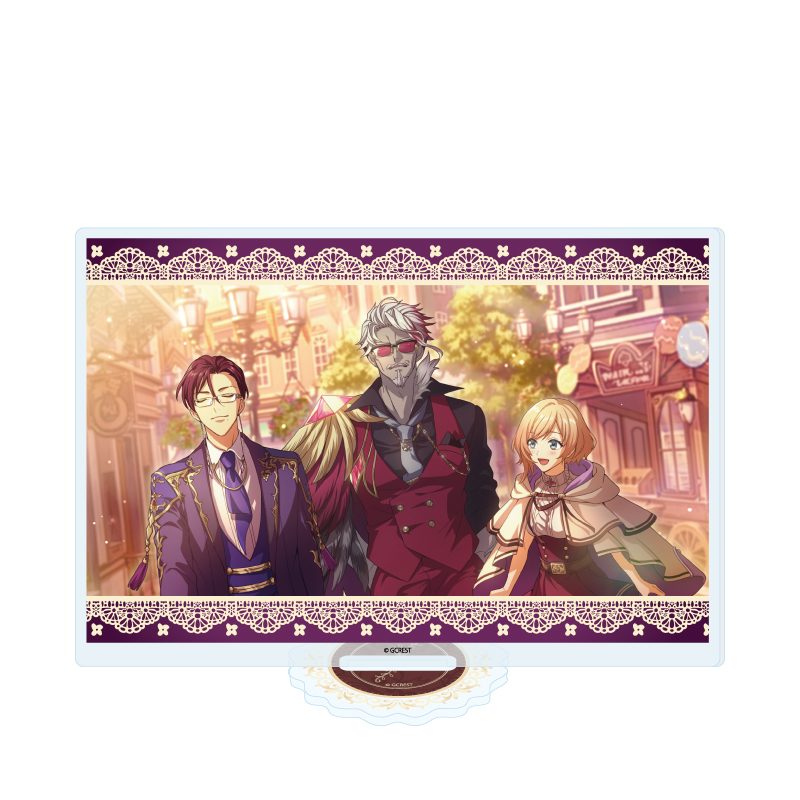 アクリルスタンド 夢職人と忘れじの黒い妖精 64 リッシュ&チェル(公式イラスト) (Acrylic Stand "Dream Meister and the Recollected Black Fairy" 64 Riche & Chell (Official Illustration))