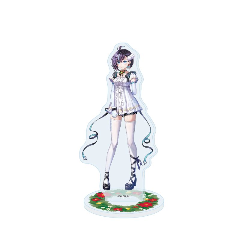 アクリルスタンド 白猫プロジェクト 16 クリスマスVer. ルナ(描き下ろしイラスト) (Acrylic Stand "White Cat Project" 16 Christmas Ver. Luna (Original Illustration))