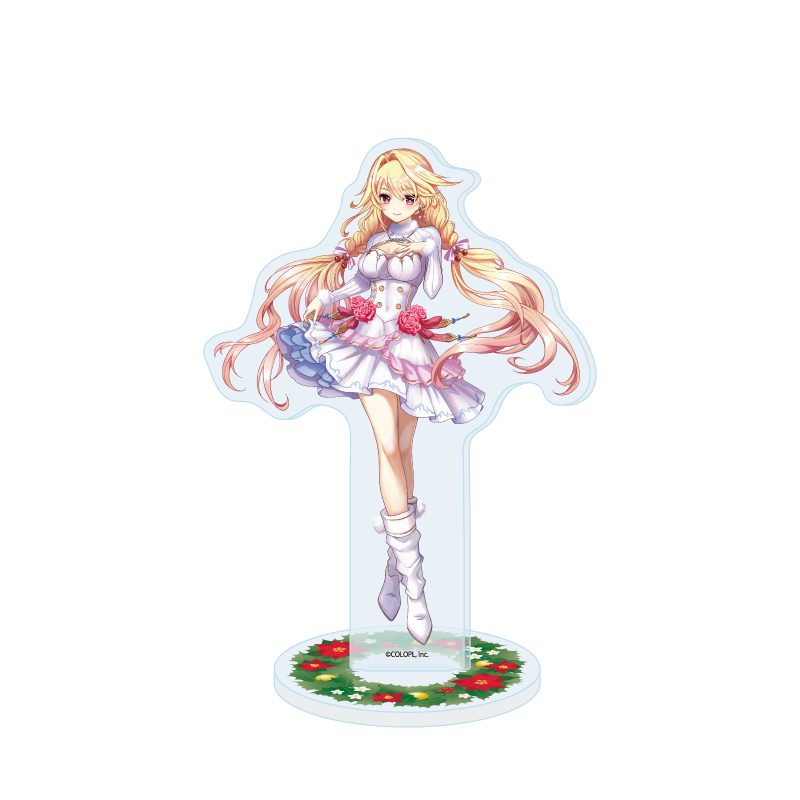 アクリルスタンド 白猫プロジェクト 17 クリスマスVer. シエラ(描き下ろしイラスト) (Acrylic Stand "White Cat Project" 17 Christmas Ver. Sierra (Original Illustration))