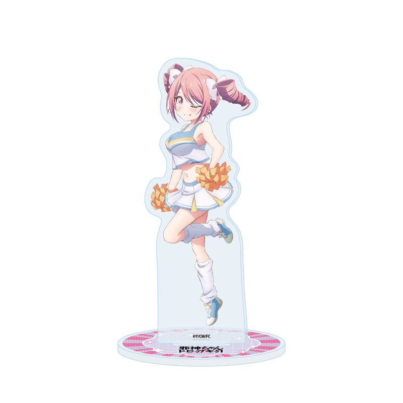 アクリルスタンド 邪神ちゃんドロップキック 27 ぴの チアガールVer.(描き下ろしイラスト) (Acrylic Stand "Dropkick on My Devil!" 27 Pino Cheerleader Ver. (Original Illustration))