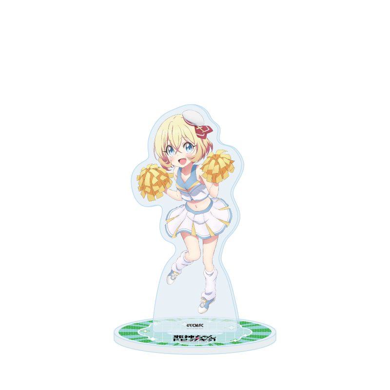 アクリルスタンド 邪神ちゃんドロップキック 28 リエール チアガールVer.(描き下ろしイラスト) (Acrylic Stand "Dropkick on My Devil!" 28 Lierre Cheerleader Ver. (Original Illustration))
