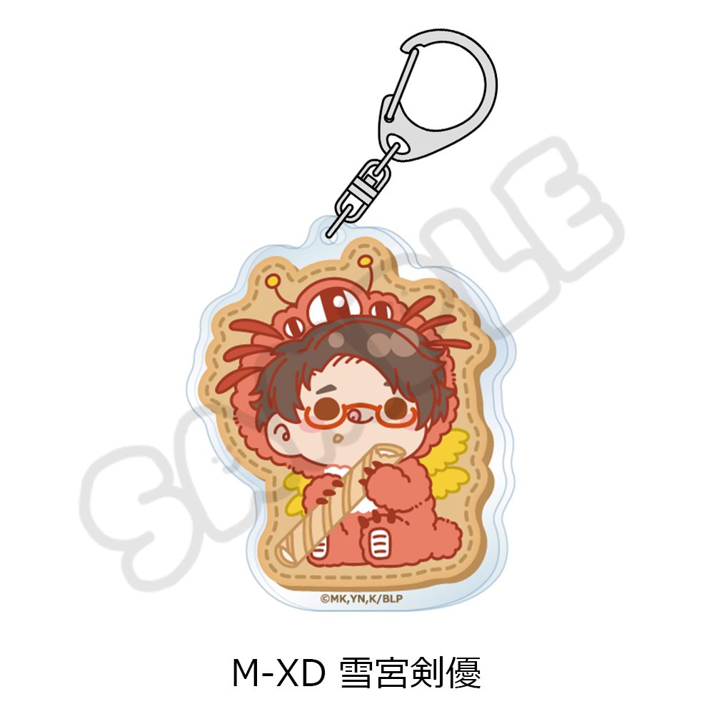 ブルーロック 第9弾 アクリルキーホルダー M-XD 雪宮剣優 ("Blue Lock" Vol. 9 Acrylic Key Chain M-XD Yukimiya Kenyu)