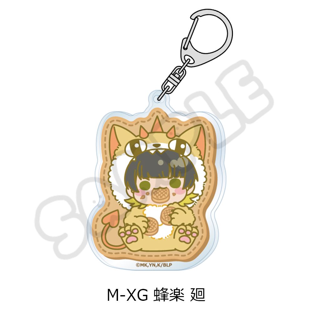 ブルーロック 第9弾 アクリルキーホルダー M-XG 蜂楽廻 ("Blue Lock" Vol. 9 Acrylic Key Chain M-XG Bachira Meguru)