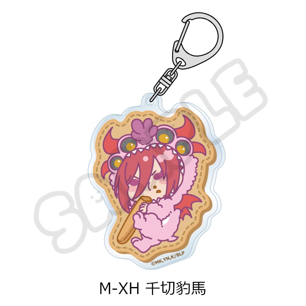 ブルーロック 第9弾 アクリルキーホルダー M-XH 千切豹馬 ("Blue Lock" Vol. 9 Acrylic Key Chain M-XH Chigiri Hyoma)