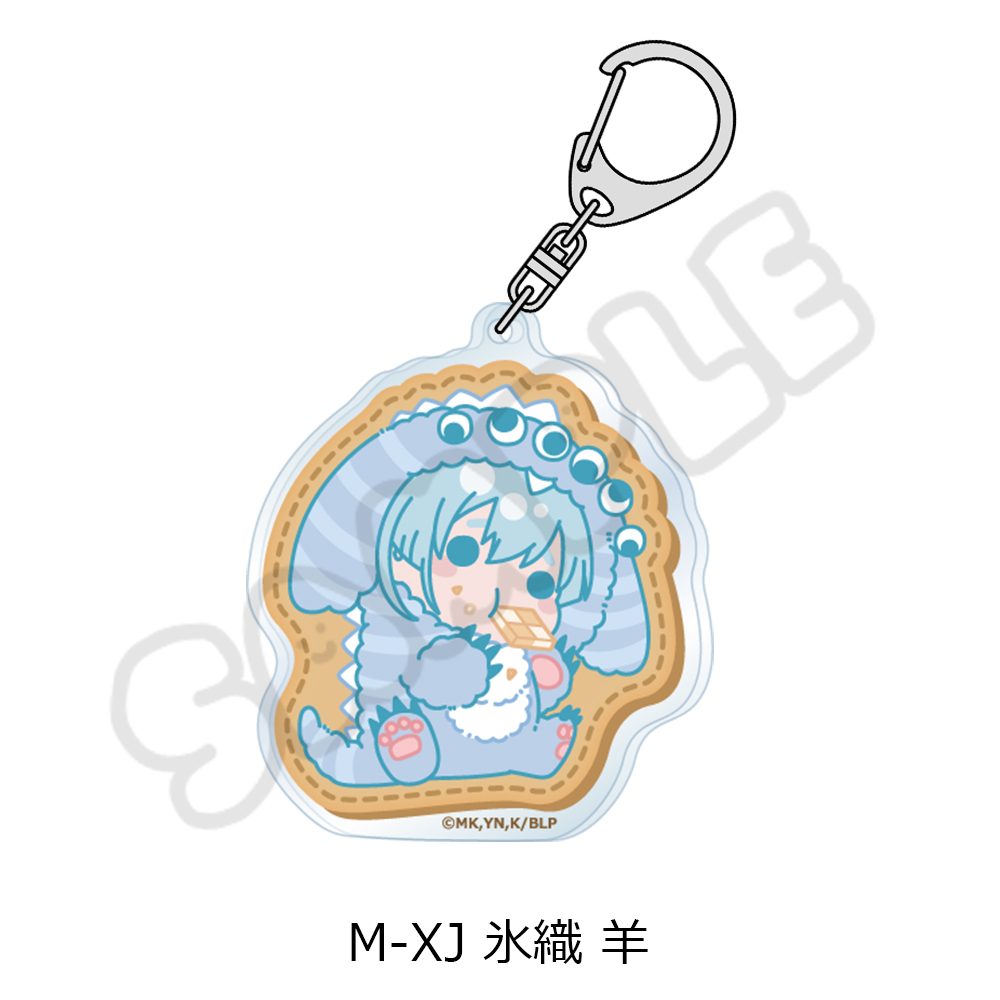 ブルーロック 第9弾 アクリルキーホルダー M-XJ 氷織羊 ("Blue Lock" Vol. 9 Acrylic Key Chain M-XJ Hiori Yo)
