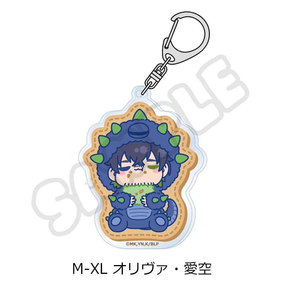 ブルーロック 第9弾 アクリルキーホルダー M-XL オリヴァ・愛空 ("Blue Lock" Vol. 9 Acrylic Key Chain M-XL Oliver Aiku)