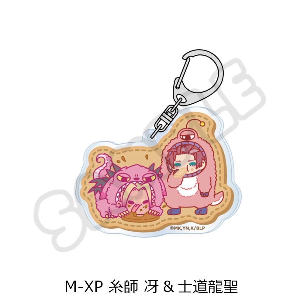 ブルーロック 第9弾 アクリルキーホルダー M-XP 糸師冴&士道龍聖 ("Blue Lock" Vol. 9 Acrylic Key Chain M-XP Itoshi Sae & Shidou Ryusei)