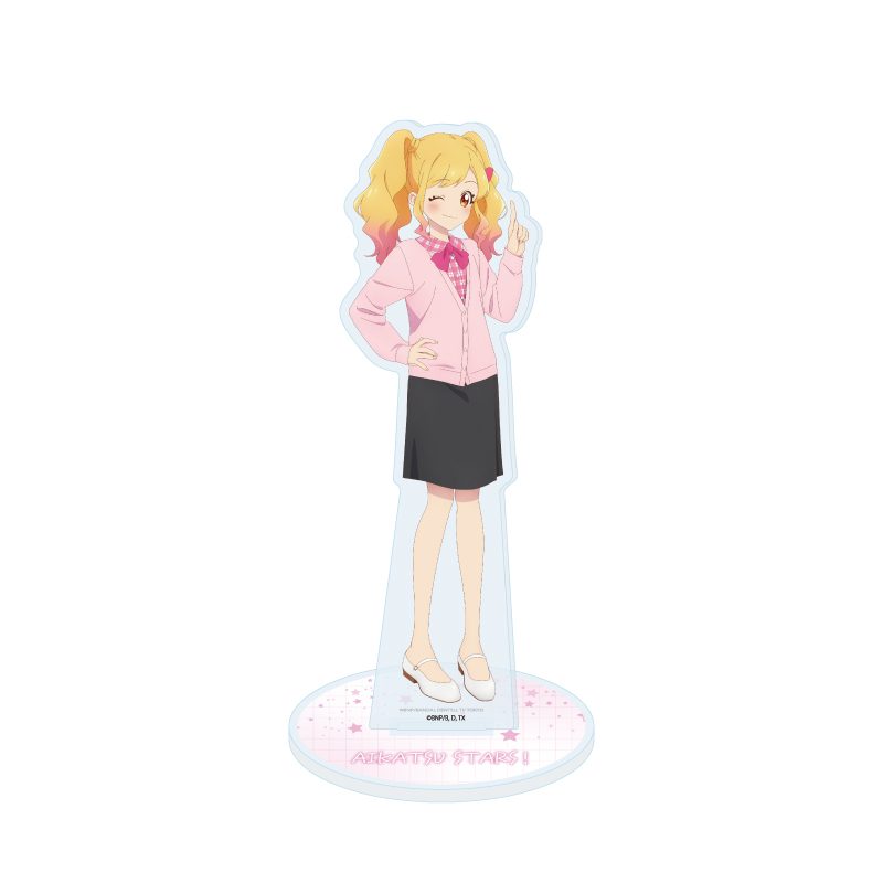 アクリルスタンド アイカツスターズ! 10 虹野ゆめ オフィスガールVer.(描き下ろしイラスト) (Acrylic Stand "Aikatsu Stars!" 10 Nijino Yume Office Girl Ver. (Original Illustration))