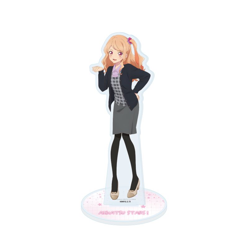 アクリルスタンド アイカツスターズ! 12 香澄真昼 オフィスガールVer.(描き下ろしイラスト) (Acrylic Stand "Aikatsu Stars!" 12 Kasumi Mahiru Office Girl Ver. (Original Illustration))