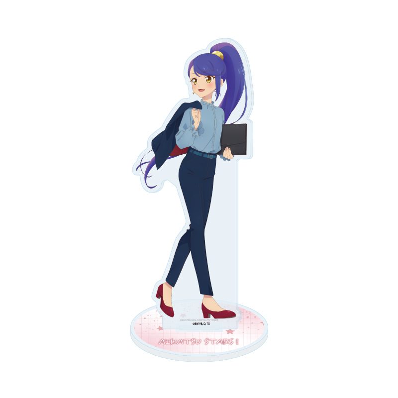 アクリルスタンド アイカツスターズ! 15 如月ツバサ オフィスガールVer.(描き下ろしイラスト) (Acrylic Stand "Aikatsu Stars!" 15 Kisaragi Tsubasa Office Girl Ver. (Original Illustration))