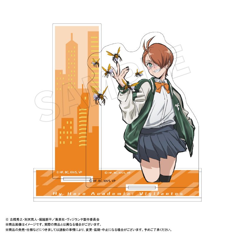 ヴィジランテ -僕のヒーローアカデミア ILLEGALS- アクリルスタンド E 蜂須賀九印 ("My Hero Academia: Vigilantes" Acrylic Stand E Hachisuka Kuin)