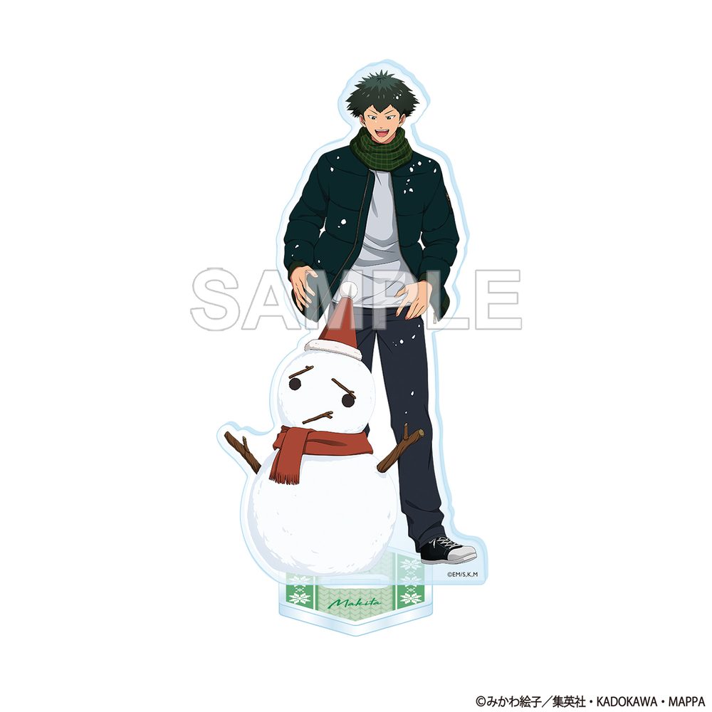 忘却バッテリー アクリルスタンド 巻田広伸 雪遊びVer. ("Oblivion Battery" Acrylic Stand Makita Hironobu Playing in The Snow Ver.)