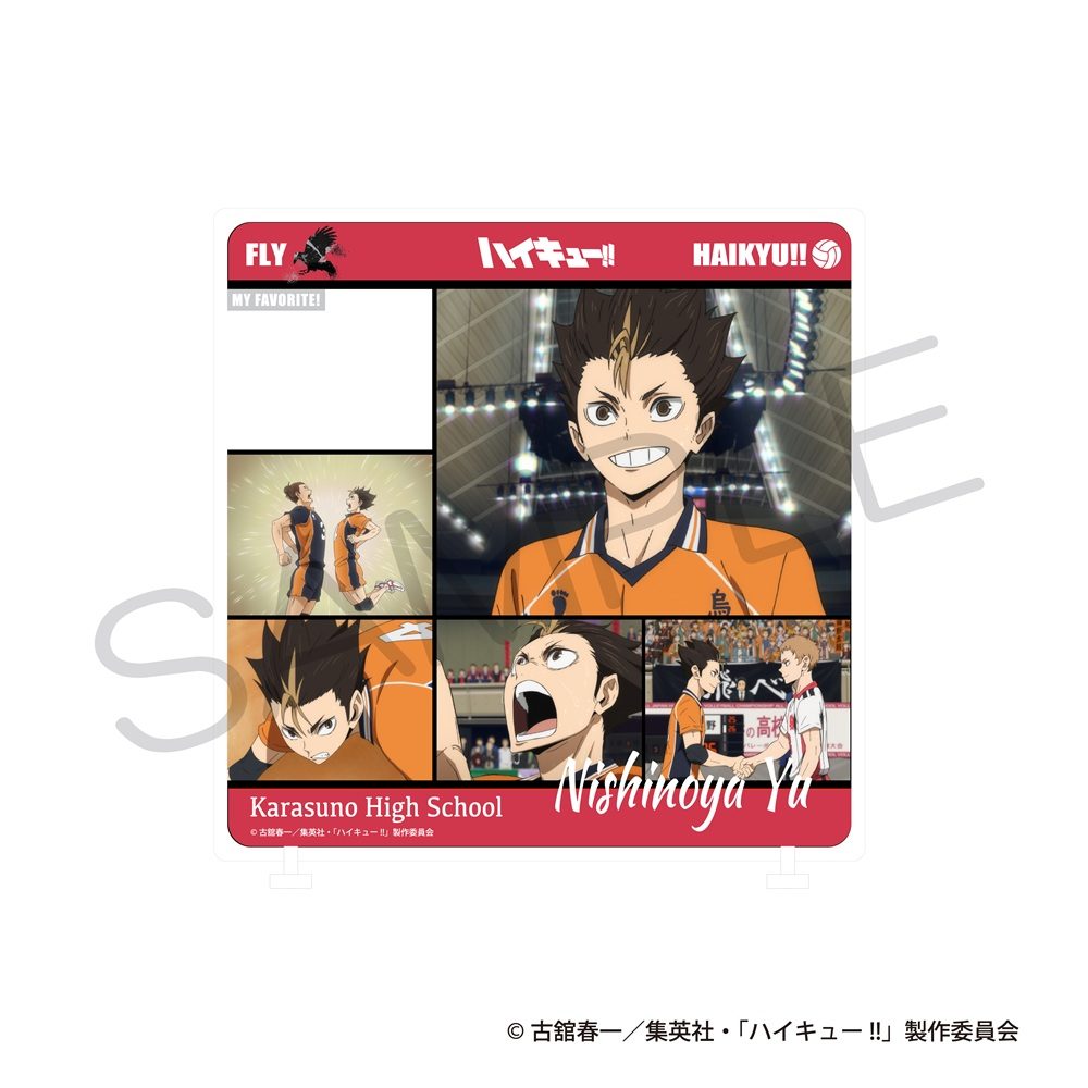 ハイキュー!! きゃらinスタンド ゴミ捨て場の決戦Ver. 西谷夕 ("Haikyu!!" Character in Stand Decisive Battle at the Garbage Dump Ver. Nishinoya Yu)