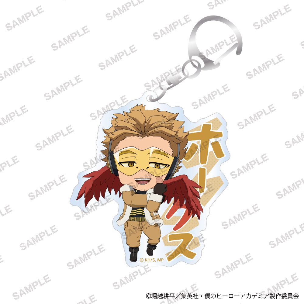 僕のヒーローアカデミア おなまえアクリルキーホルダー 準備運動Ver. ホークス ("My Hero Academia" Name Acrylic Key Chain Warm-up Exercise Ver. Hawks)
