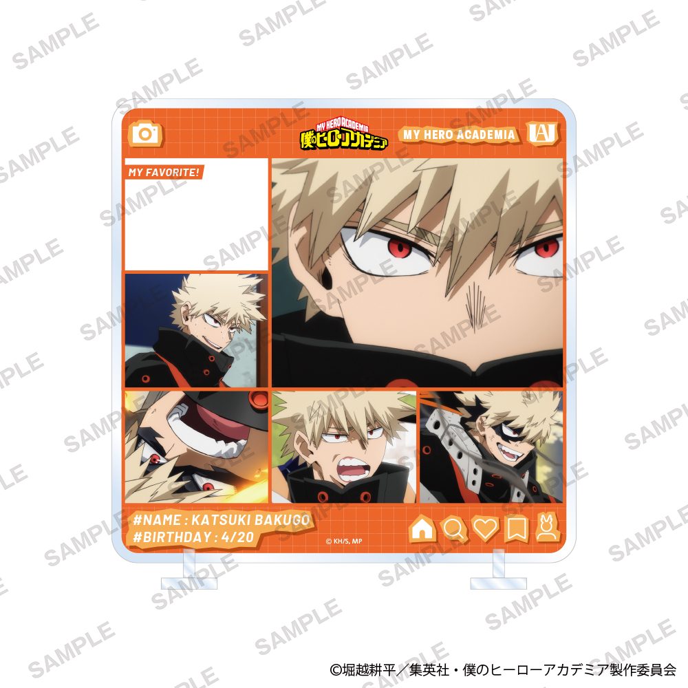 僕のヒーローアカデミア きゃらinスタンド 第7期Ver. 爆豪勝己 ("My Hero Academia" Character in Stand Season 7 Ver. Bakugo Katsuki)