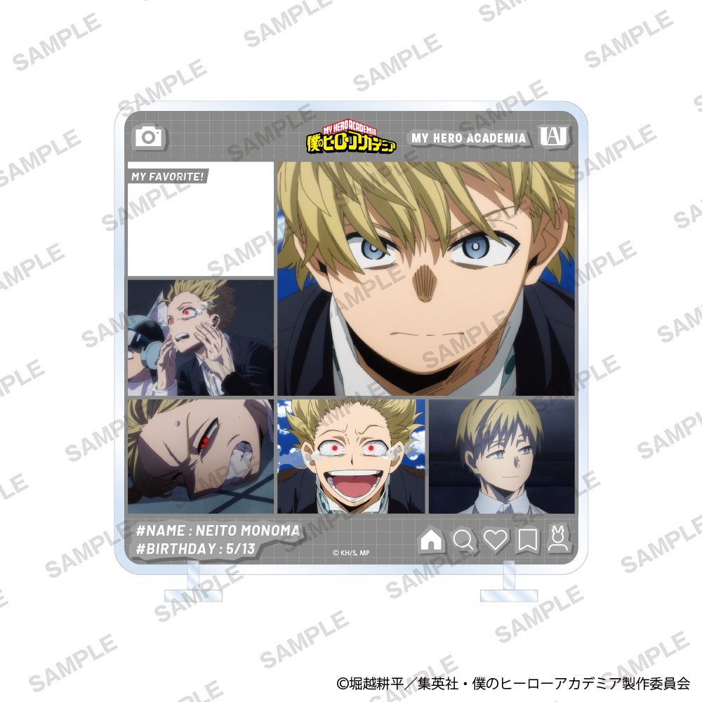 僕のヒーローアカデミア きゃらinスタンド 第7期Ver. 物間寧人 ("My Hero Academia" Character in Stand Season 7 Ver. Monoma Neito)