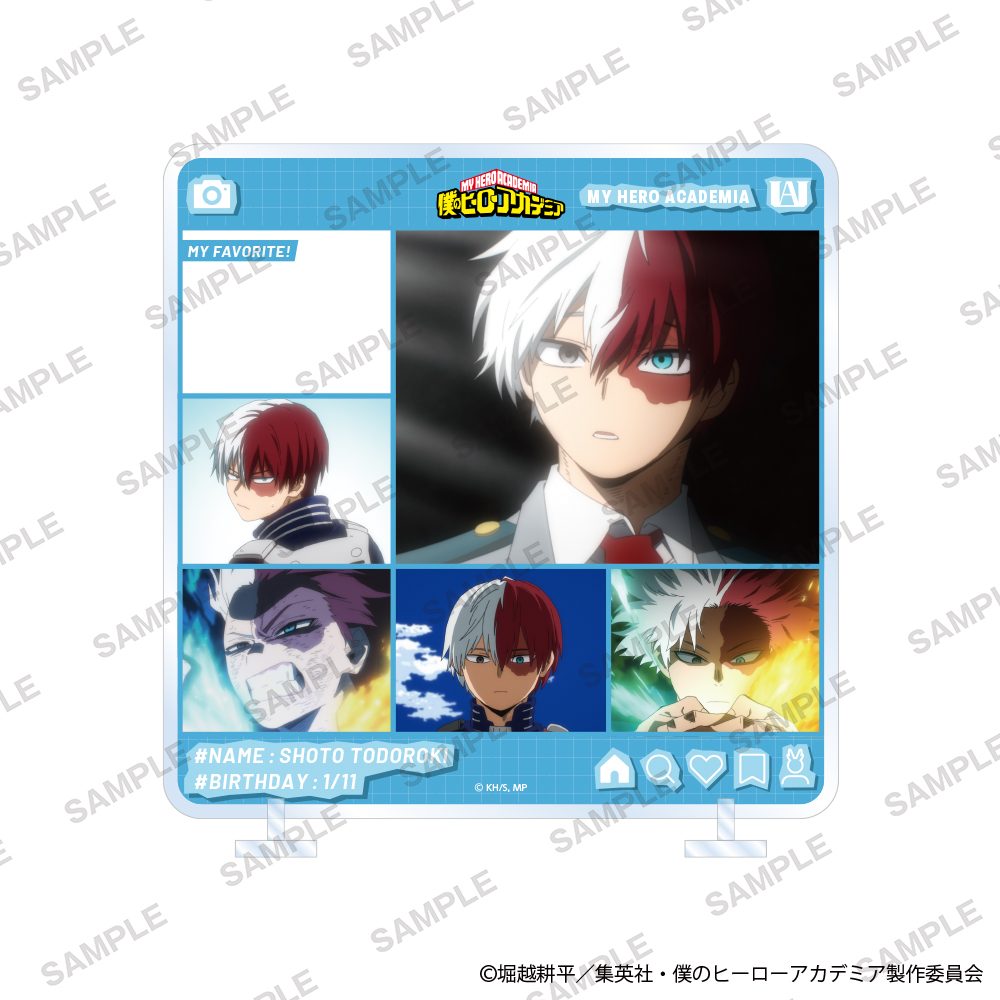 僕のヒーローアカデミア きゃらinスタンド 第7期Ver. 轟焦凍 ("My Hero Academia" Character in Stand Season 7 Ver. Todoroki Shoto)