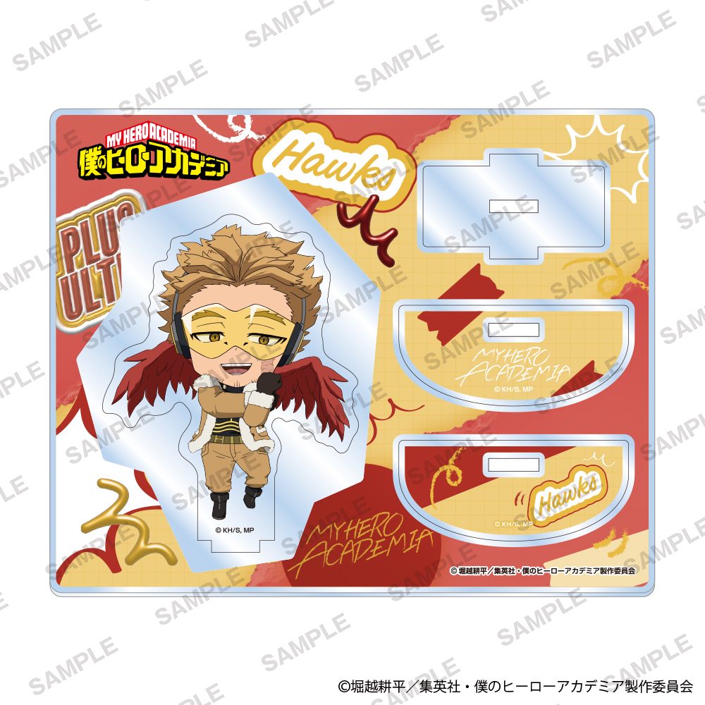 僕のヒーローアカデミア ゆらゆらアクリルスタンド 準備運動Ver. ホークス ("My Hero Academia" Yurayura Acrylic Stand Warm-up Exercise Ver. Hawks)