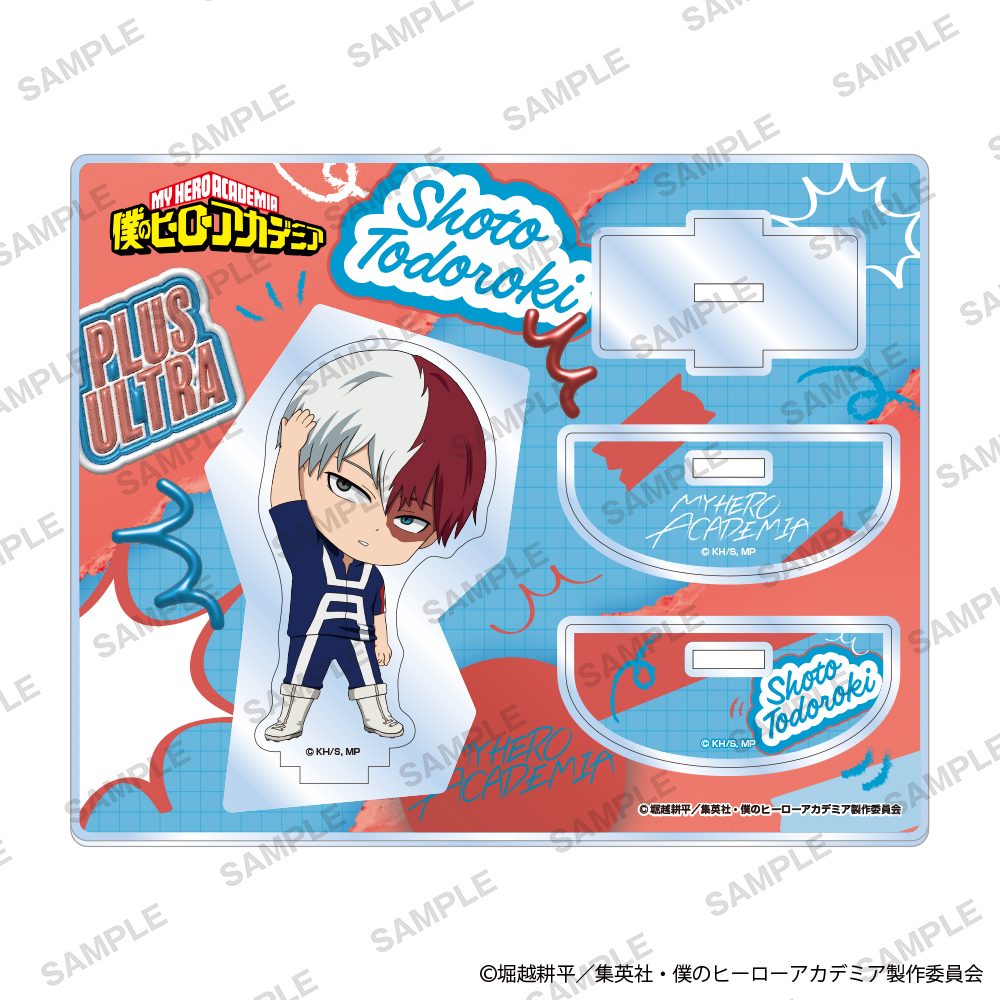 僕のヒーローアカデミア ゆらゆらアクリルスタンド 準備運動Ver. 轟焦凍 ("My Hero Academia" Yurayura Acrylic Stand Warm-up Exercise Ver. Todoroki Shoto)