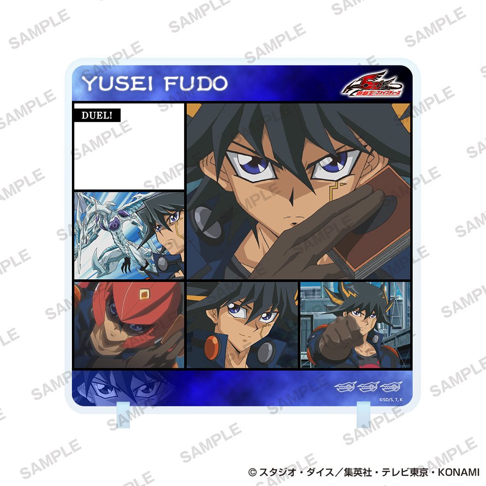 遊☆戯☆王シリーズ きゃらinスタンド 不動遊星 ("Yu-Gi-Oh!" Series Character in Stand Fudo Yusei)