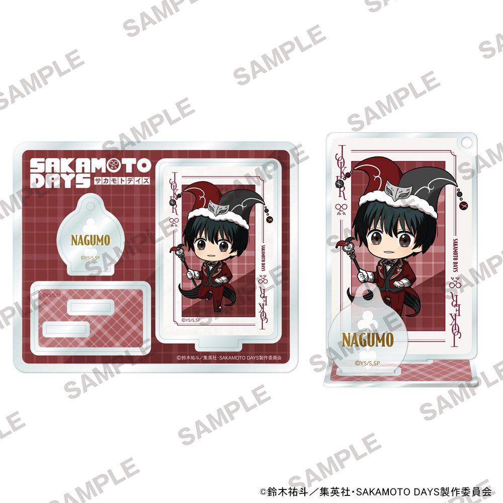SAKAMOTO DAYS にいてんごアクリルスタンド トランプVer. 南雲 ("Sakamoto Days" 2.5 Acrylic Stand Playing Cards Ver. Nagumo)